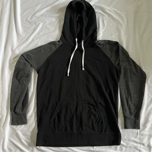Black with Gray Sleeves XL Hoodie